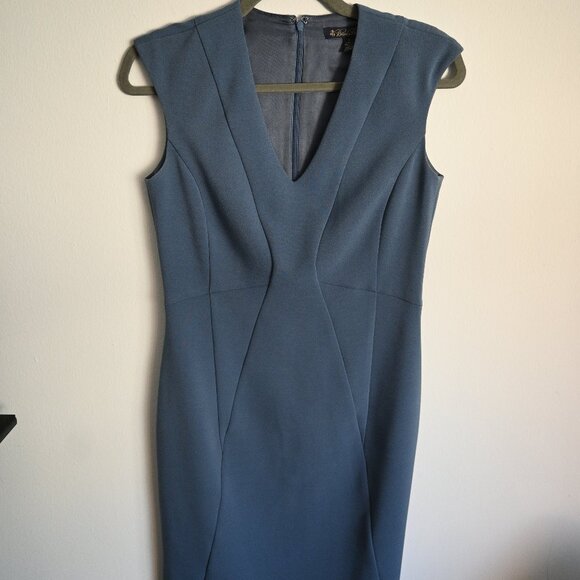 Brooks Brothers Suiting Dress – Medium/Slate Blue – Size 4 - Picture 1 of 13